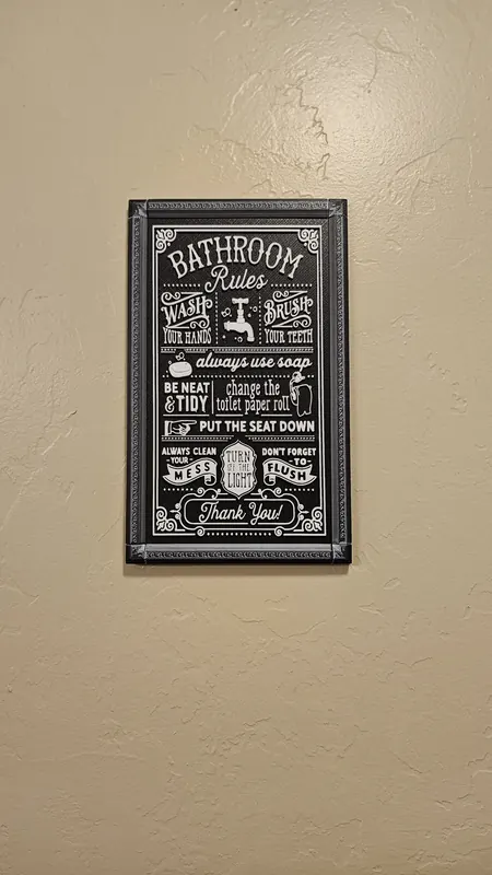 Decorative Craft Sign - 3D printed home decor sign
